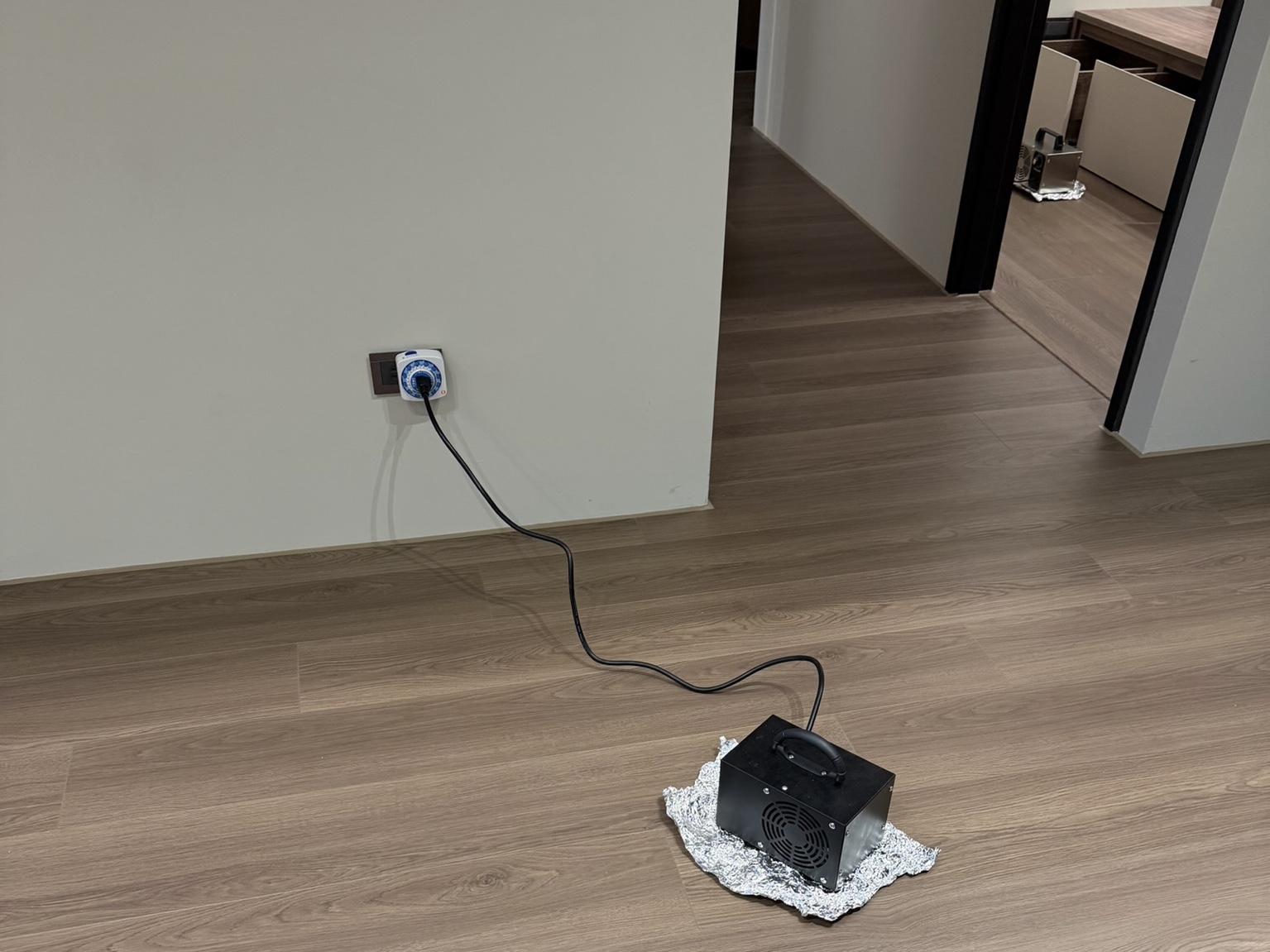 活氧機分解甲醛施工照片